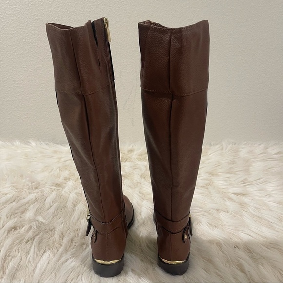 Women’s Kenneth Cole Reaction Women's Wind Riding Brown Boots Size 5 US! - Picture 6 of 12
